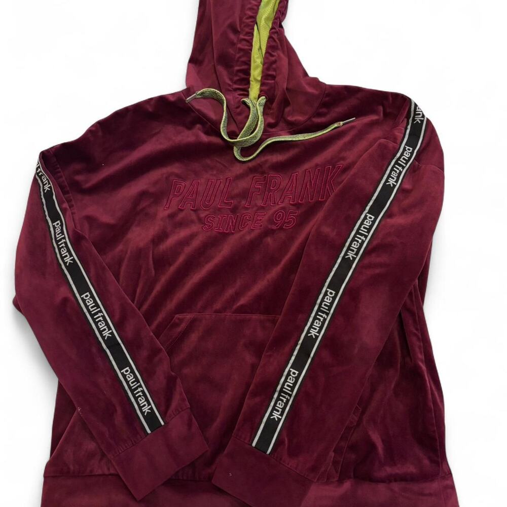 Paul frank velour hoodie Medium